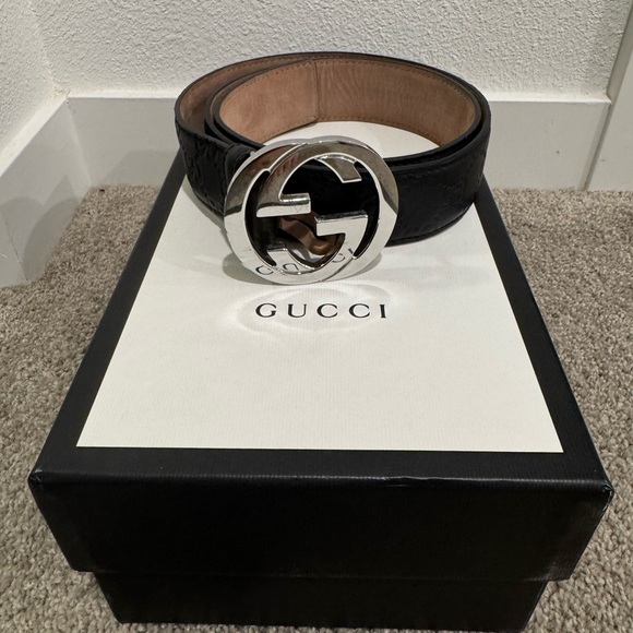 Gucci Interlock G Belt 38mm - Picture 1 of 6